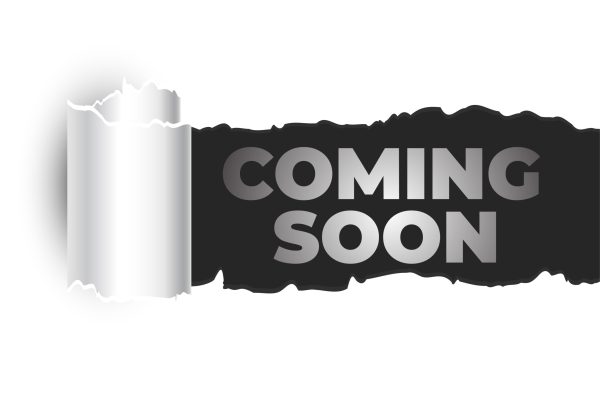 torn style coming soon promo template for social media post vector